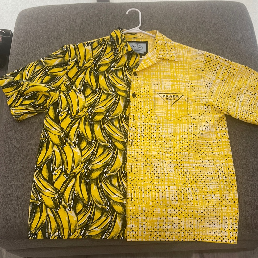 Prada Double Match Poplin Shirt